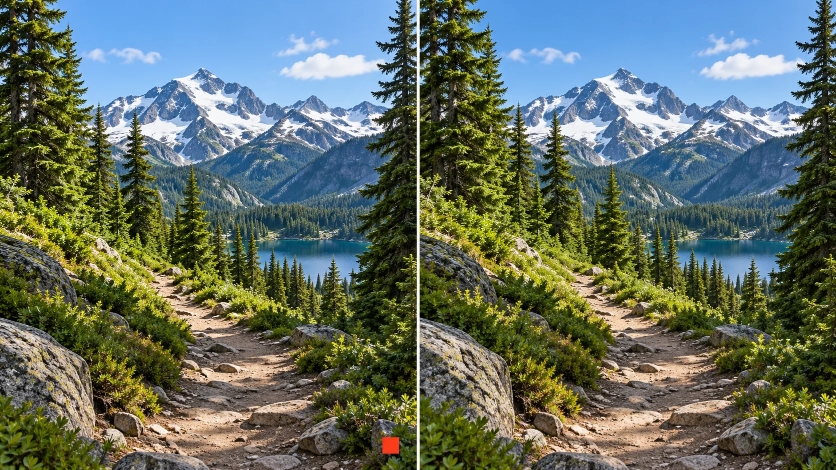 Video watermark remover before-after still